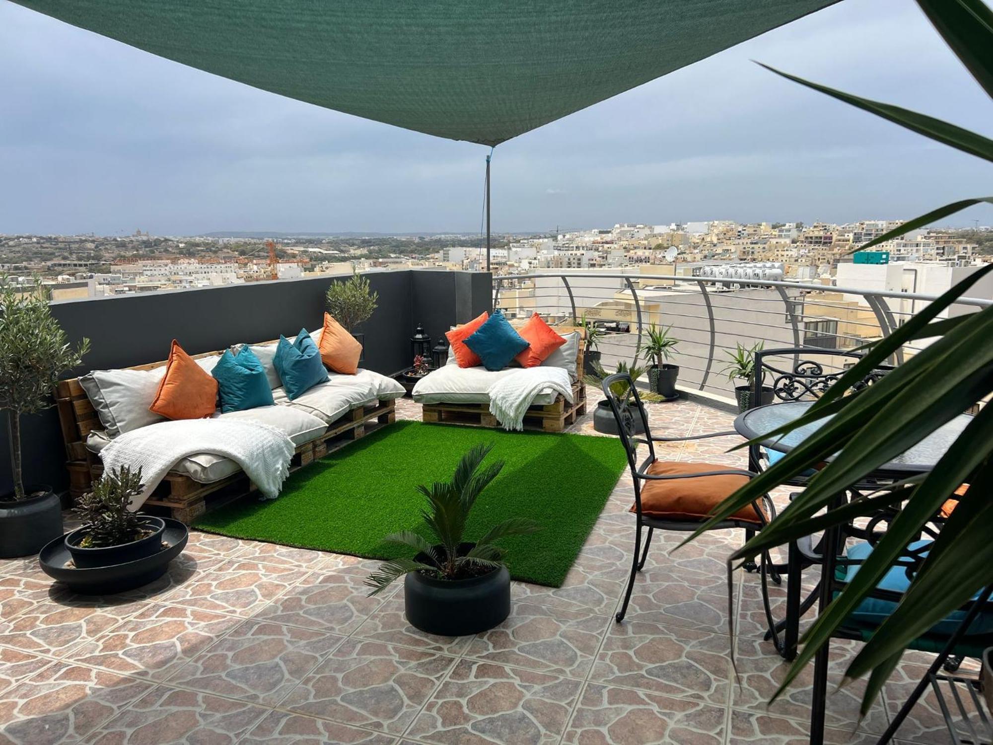 Trendy Seaside Escape 2 Bedroom Penthouse Marsaskala Exteriér fotografie